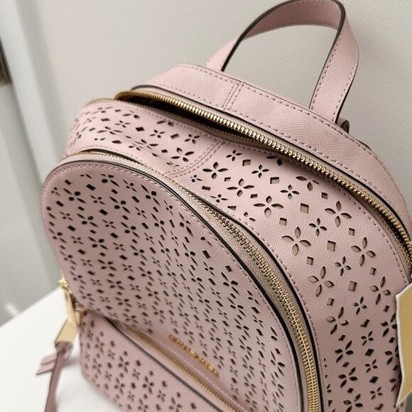 NWT Brand Michael Kors Pink Backpack - Picture 3 of 6